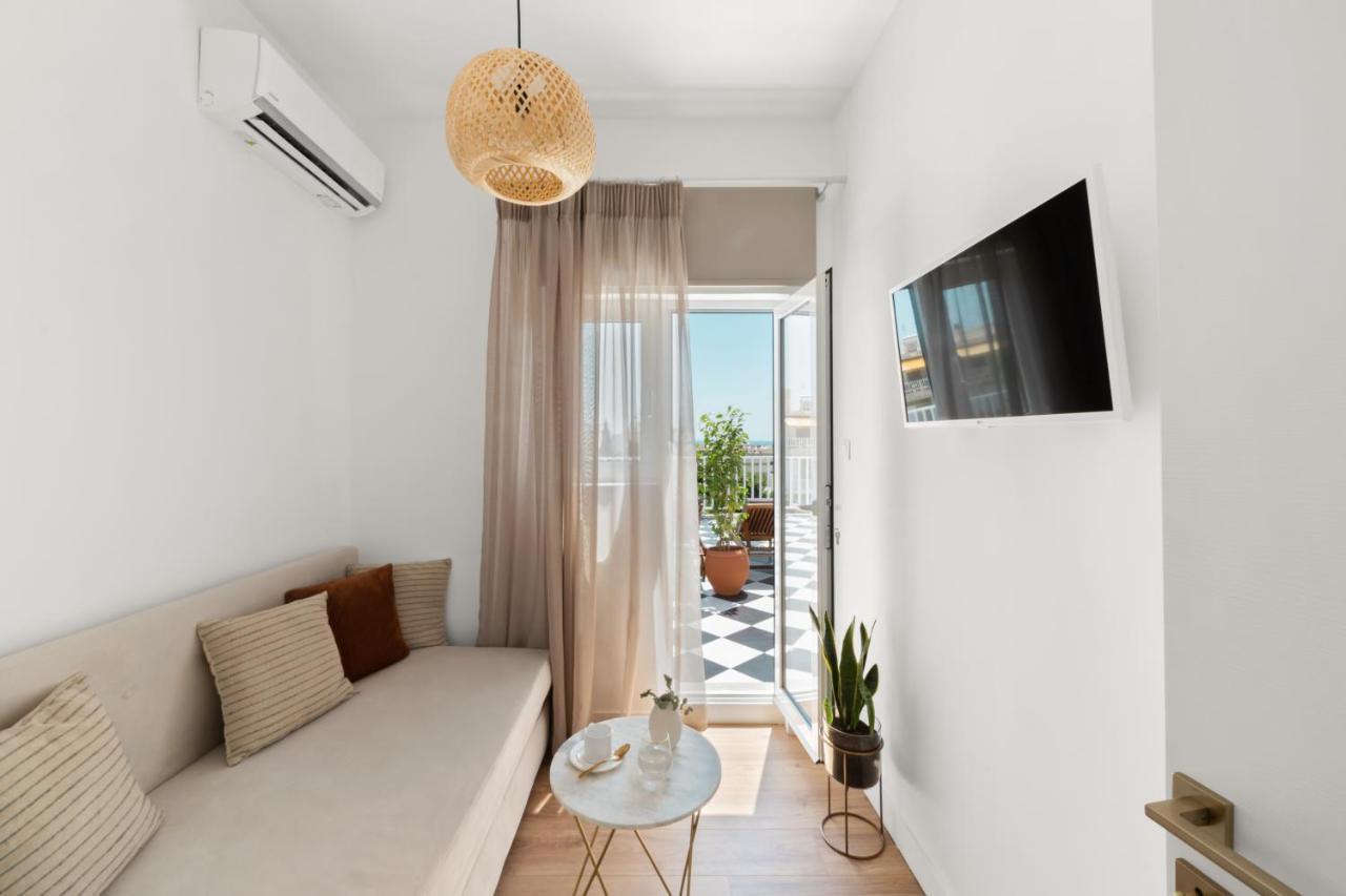 Luxurious Apartment With Big Sea View Terrace - Central Location 아테네 외부 사진
